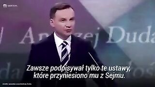 Duda - Prezydent Notariusz Sejmu