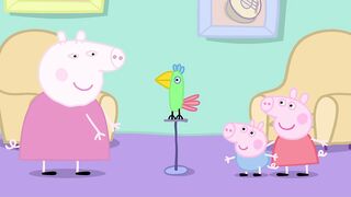 Peppa Pig S01E01 Zabawy w blocie Zagubiony Pan Dinozaur Najlepsi przyjaciele Papuga Polly PL