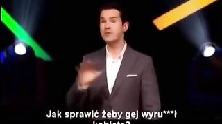 Jimmy Carr - żart o geju