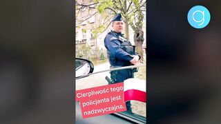 Policjant OSTRO do Ukraińca- Nie podoba się w Polsce_ Wracaj na FRONT!