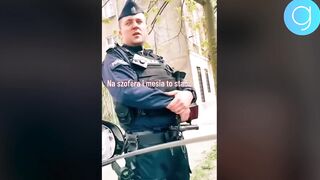 Policjant OSTRO do Ukraińca- Nie podoba się w Polsce_ Wracaj na FRONT!