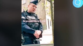 Policjant OSTRO do Ukraińca- Nie podoba się w Polsce_ Wracaj na FRONT!