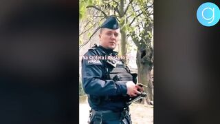 Policjant OSTRO do Ukraińca- Nie podoba się w Polsce_ Wracaj na FRONT!