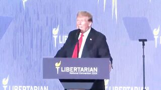 Szokujący przełom w wyborach w USA- Donald Trump PO POLSKU na Zjeździe Libertarian 2024