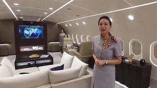 Wnętrze jedynego prywatnego Boeinga 787 Dreamliner