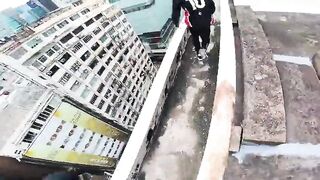 Parkour w Hong Kongu