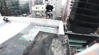 Parkour w Hong Kongu