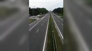 Tymczasem na Polskiej autostradzie