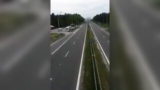 Tymczasem na Polskiej autostradzie