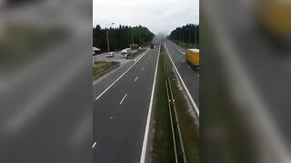 Tymczasem na Polskiej autostradzie