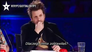 Wiadomość dla byłej dziewczyny w Mam Talent