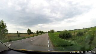 Groźny wypadek motocyklisty w Mikołajkach