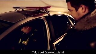 Pościg za policją w centrum Moskwy