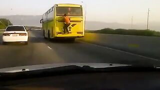 Jazda autobusem na jamajce