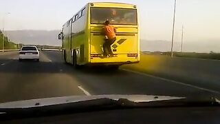 Jazda autobusem na jamajce