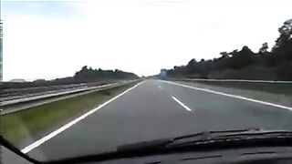 Tymczasem na niemieckiej autostradzie