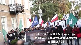 KIELCE przeciwko islamowi.