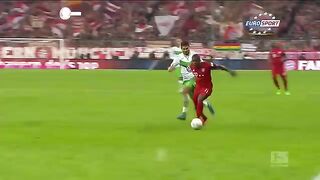 Pięć goli Roberta Lewandowskiego Bayern Monachium vs VfL Wolfsburg ( 5  - 1)