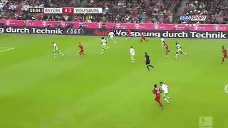 Pięć goli Roberta Lewandowskiego Bayern Monachium vs VfL Wolfsburg ( 5  - 1)